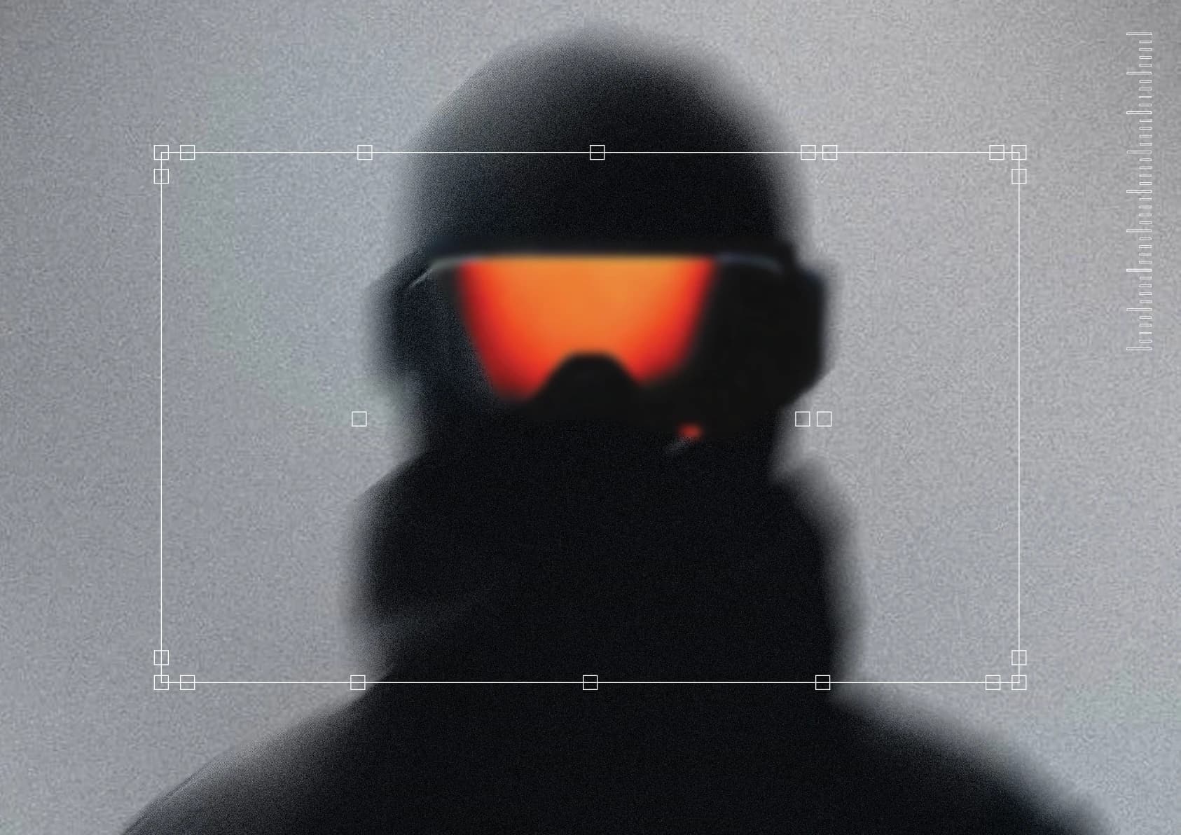 Goggles catching the ember